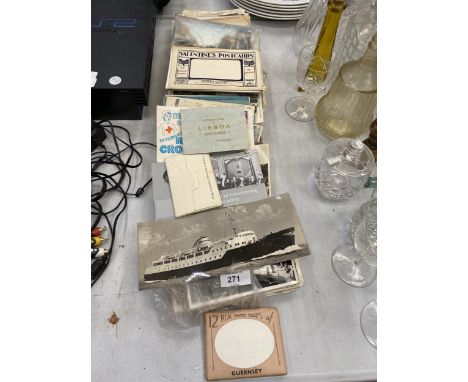 A VERY LARGE QUANTITY OF VINTAGE POSTCARDS 