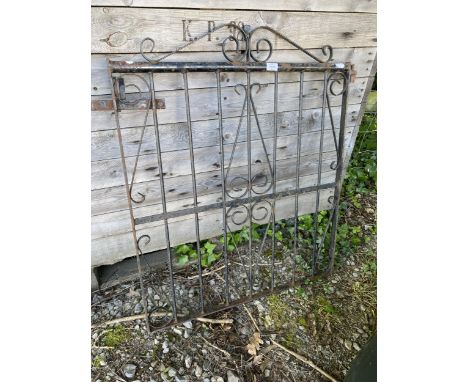 A CAST IRON GATE 