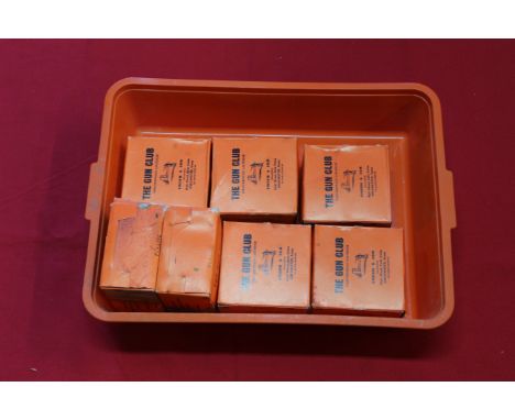 One hundred and seventy five boxed 12 bore cartridges, 1 1/8 No.6 load 'The Gun Club' weatherproof cartridge, this item can o