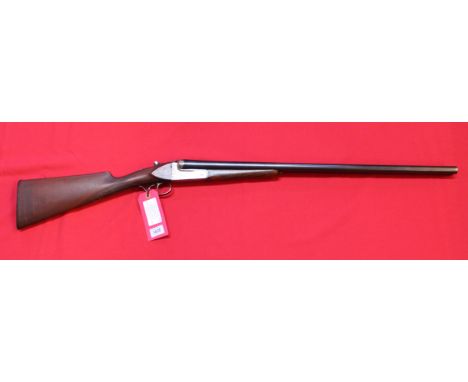 A Pioneer 12 bore B.L.N.E. shotgun, S/No.28250, in overall good condition, this item can only be purchased by someone with a 