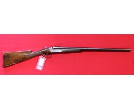A 12 bore B.L.E. with 26" barrels by A.Y.A., S/No.424553, this item can only be purchased by someone with a current valid sho