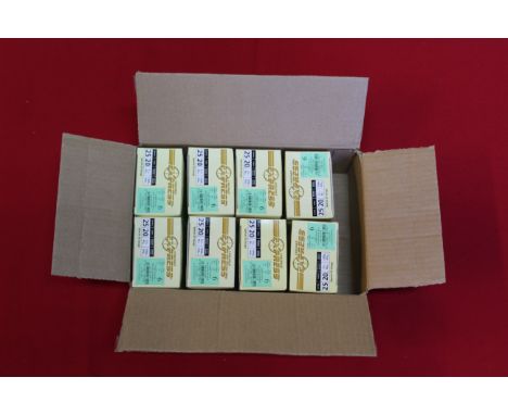 Two hundred boxed Lyalvale Express cartridges 20 bore, 6s, fibre wad, this item can only be purchased by someone with a curre