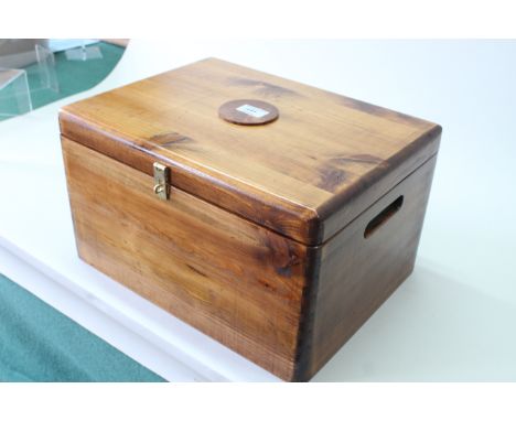 A 'spy' themed box with secret compartment containing Walther PPK (air pistol), Russian bayonet and other related items (N.B.