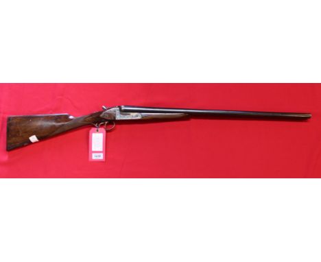 A 12 bore B.L.N.E. shotgun by Zamacola with 28" barrels, S/No.8034, this item can only be purchased by someone with a current