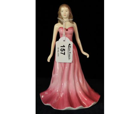 Royal Doulton the gemstone collection July Ruby. 
