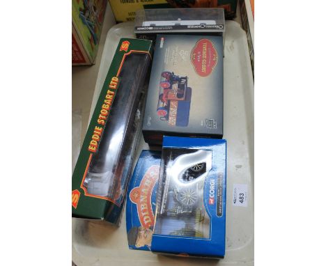 Four Corgi diecast vehicles, all in original boxes and packaging to include: Foden Steamwagon Tate & Lyle; Eddie Stobbart Ltd