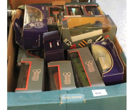 Tray of assorted, boxed, Corgi scale model diecast vehicles to include: The Original Omnibus Company, Bristol, L6A; The Varsi