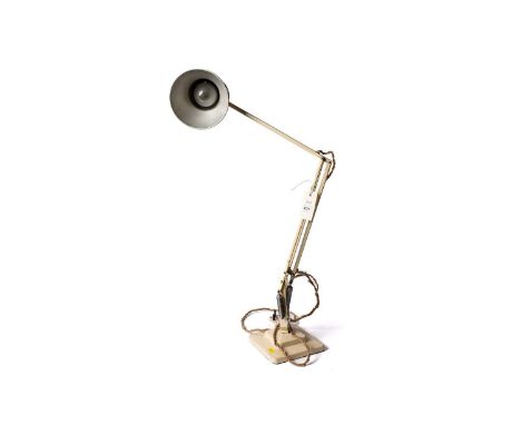An Anglepoise desk lamp, by Herbert Terry &amp; Sons Ltd., in cream.