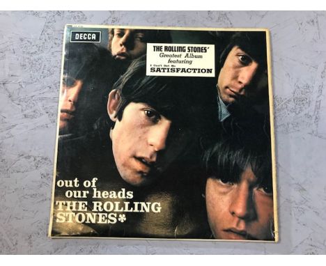 The Rolling Stones: "Out Of Our Heads" (UK orig mono export copy LK 4725).