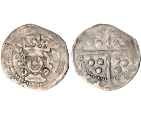 British Coins, Edward IV, second reign (1471-1483), penny (3), Durham (2), Bishop Booth, type XVb, lis by neck, rev. D at cen