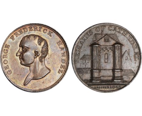 British Tokens, Eighteenth Century Tokens, Warwickshire, Coventry, Kempson's buildings series, halfpennies, undated (5), rev.