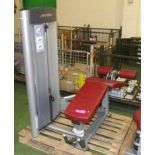 Life FItness Leg Curl Gym Station
