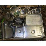 Gastonorm Pans, Fryer Baskers, Stainless Bowls