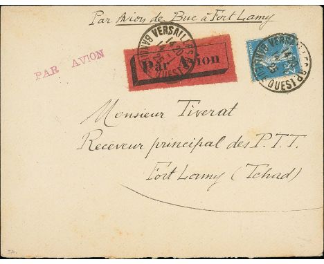 West Africa. 1923-35 Covers and cards comprising 1923 (May 10) Dakar to Senegal first flight with "MAIRIE DE DAKAR / SENEGAL"