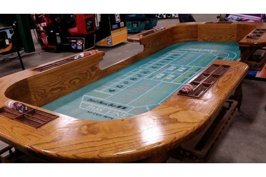 used casino craps table for sale