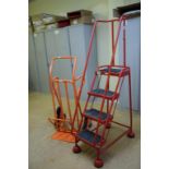 Access Steps and Sack Trolley