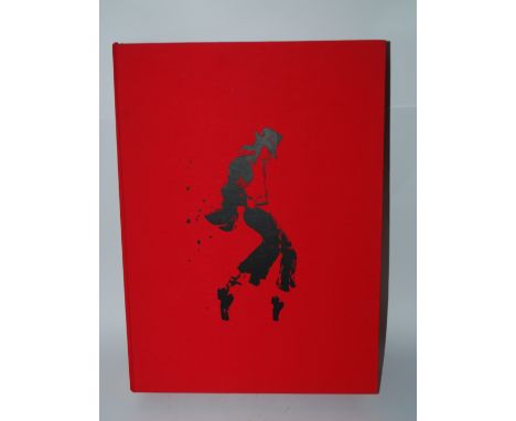 The Official Michael Jackson Opus on red case