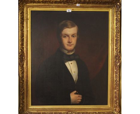 SCOTTISH SCHOOL Portrait of a young gentleman, oil on canvas, 76 x 64cm Gilbert Telfer Collection, Edinburgh