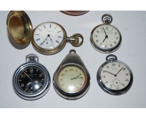 Various pocket watches, bangle etc