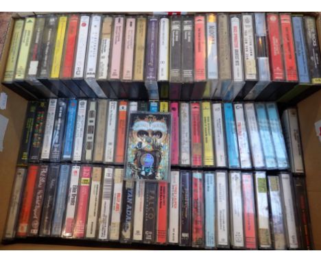 MICHAEL JACKSON 'DANGEROUS' ON CASSETTE together with a box of 103 other cassettes