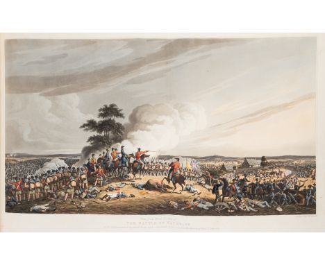 [Bowyer (Robert)] The Campaign of Waterloo, illustrated with engravings of Les Quatre Bras, La Belle Alliance, Hougoumont, La