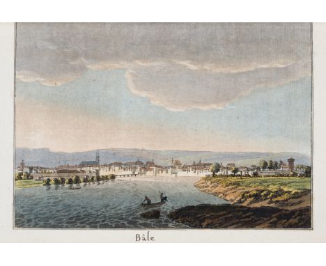 Hentzy (Rodolphe) Promenade Pittoresque dans l'Eveche de Bale aux Bords de la Birs, de la Sorne, et de la Suze, 2 vol., first