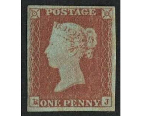 Great Britain 1841 1d red-brown plate 86 (R-J) excellent mint example showing 'P' converted to 'R', SG.8k, SG.Spec.BS75d, unp
