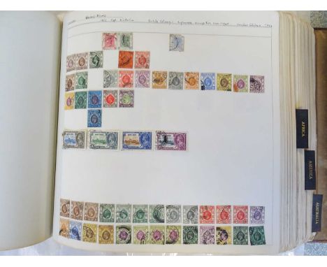 Worldwide Collection of thousands of mint and used stamps from 1840 onwards (some later covers addressed to the most recent c
