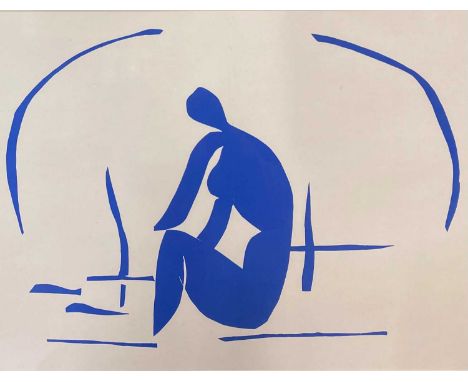 Henri Matisse (1869-1954) - Baigneuse dans les Roseaux, lithograph printed in colours, this example issued by Tériade for Ver