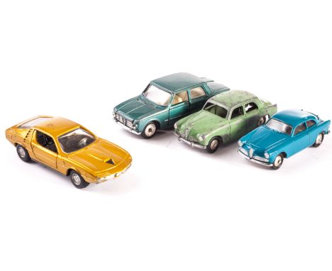 Mercury Alfa Romeo Car Group, Giulietta Sprint Velox turquoise, 1900 pale green, Giulia TI light metallic green, Alfa Romeo M