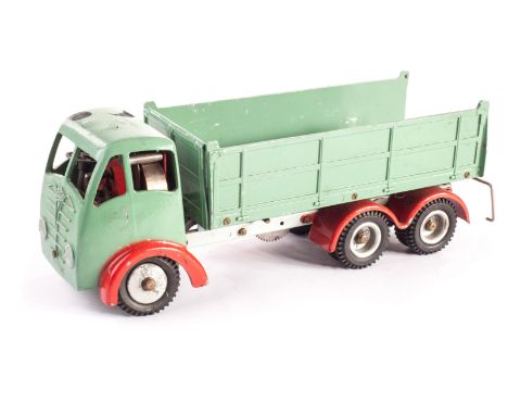 A Shackleton Toys Foden Wagon, in light green with red and grey chassis, F-G, cab with fatigue and some ‘blown’ areas on cab 