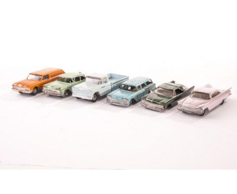 Real Types/Hubley Diecast, Real Types Canada, Chevrolet, Ford Fairlane, Real Types USA, Chrysler Imperial, Hubley Canada, Cou