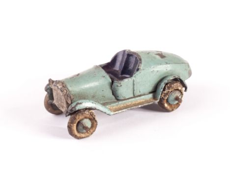 A Pre-War Taylor & Barrett Sports Roadster, with separate radiator and rubber tyres, light blue body, dark blue seats, F 