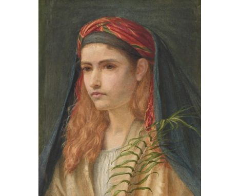 CONSTANCE PHILLOTT (BRITISH 1842-1931) AMINEH Watercolour 36 x 30cm (14 x 11¾ in.) Circa 1880 Provenance:  Brobury House Gall