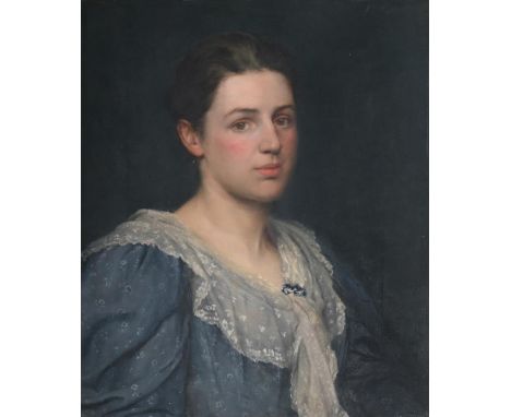 MATTHEW RIDLEY CORBET (BRITISH 1850 - 1902) PORTRAIT OF LADY CECILIA, DAUGHTER OF GEORGE HOWARD Oil on canvas Inscribed with 