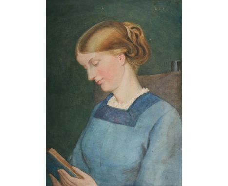 GEORGE HOWARD (BRITISH 1843 - 1911) PORTRAIT OF ROSALIND FRANCES, LADY HOWARD Watercolour Inscribed with the sitter's initial