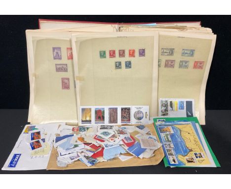 BRITISH COMMONWEALTH STAMP ALBUM, MAINLY GVI ERA SETS &amp; PART SETS ,SPOTTED AUSTRALIA £1 &amp;£2 ROO`S `SPECIMEN`
