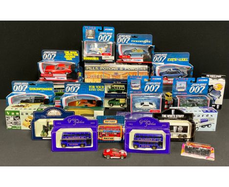 Model Cars - Corgi James Bond 007 vehicles, Goldeneye BMW Z3, boxed; The Spy Who Loved Me Lotus Esprit with data card, boxed;