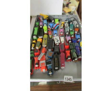 Approximately 40 Ertl die cast Thomas the Tank Engine series.