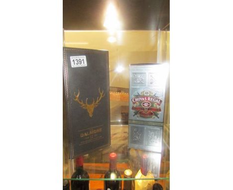 A boxed Dalmore Old Single Highland malt scotch whisky and a Chivas Regal 12yr blended scotch whisky.&nbsp; COLLECT ONLY.