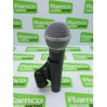 Shure SM58 dynamic vocal microphone