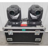2 x Robe Robin 600E Spot with flight case