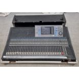 Yamaha LS9-32 digital mixer with flight case