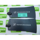 2 x Sennheiser A 1031-U omni-directional antennas