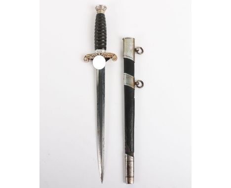 Rare Third Reich Water / Sea Customs Officials Dress Dagger by Alcoso, Solingen, untouched example of the very rare to find w