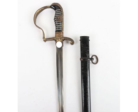 WW2 German Army Officers Sword Model Nr 1714 Freiherr von Stein by Carl Eickhorn, Solingen, good untouched example of the dov