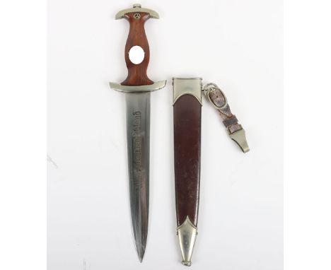 Third Reich SA (Sturmabteilung) Dress Dagger by Wilhelm Kober & Co, Suhl, excellent example of a early pattern SA dress dagge