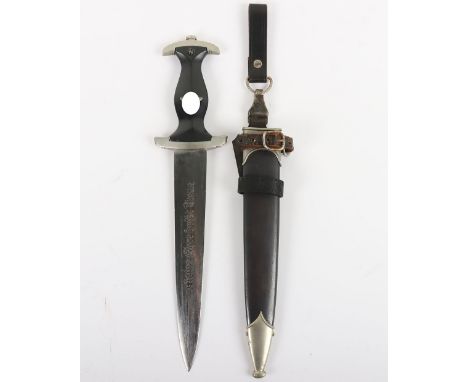 Rare Third Reich SS (Schutzstaffel) Heinrich Himmler Dedication Dress Dagger by Carl Eickhorn, Solingen, good untouched examp