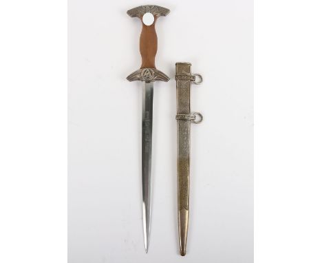 Third Reich SA Feldherrnhalle Dagger by Carl Eickhorn, Solingen, this most interesting piece being a mixture of original and 