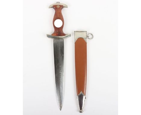 Third Reich Transitional SA (Sturmabteilung) Dress Dagger by Klitermann & Moog, Haan Solingen, later type transitional RZM pe